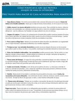 Diez pasos para aumentar la comodidad para asmáticos en su hogar