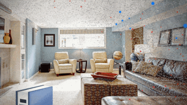 image of indoor particulate matter